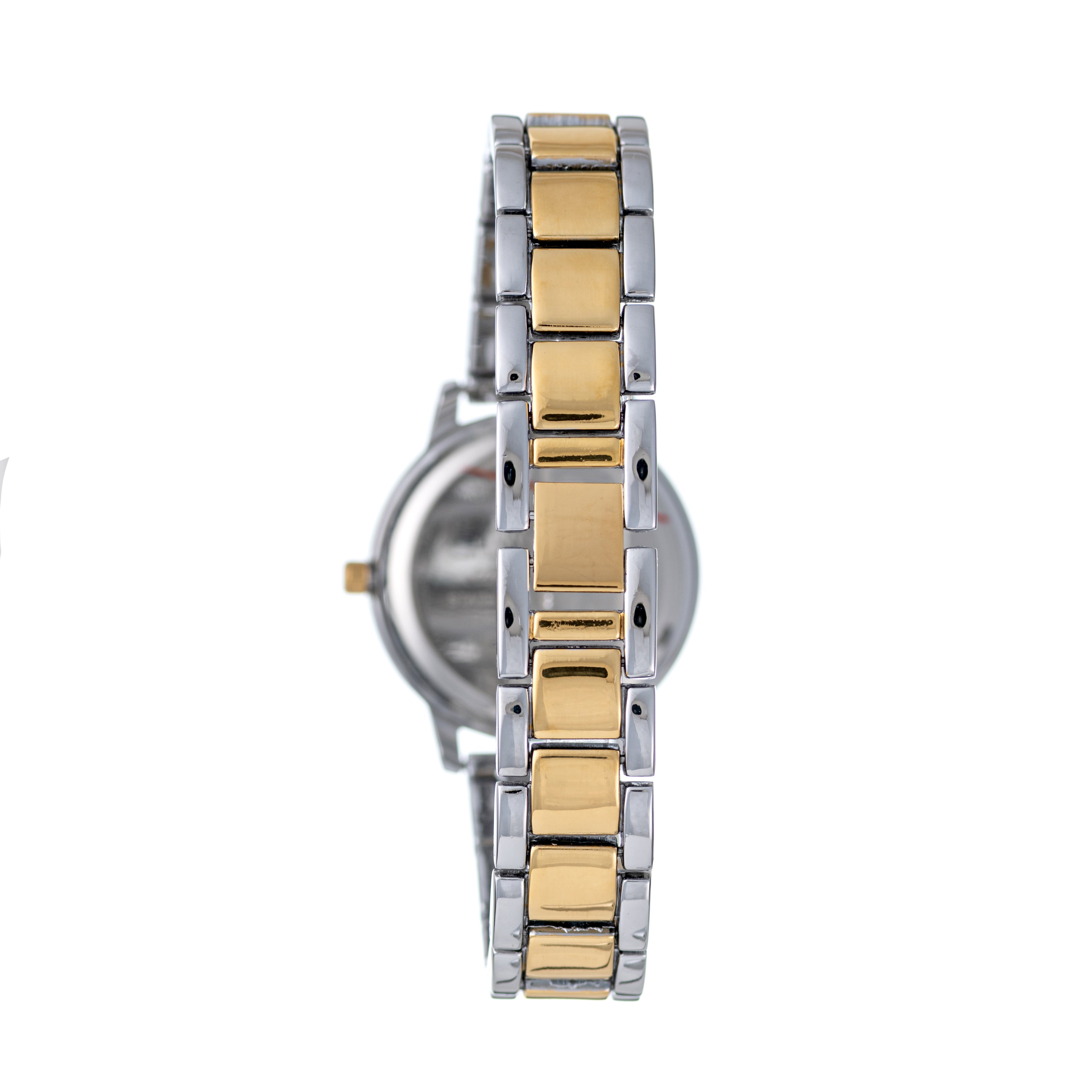 Hallmark Ladies Two-Tone White Dial Watch
