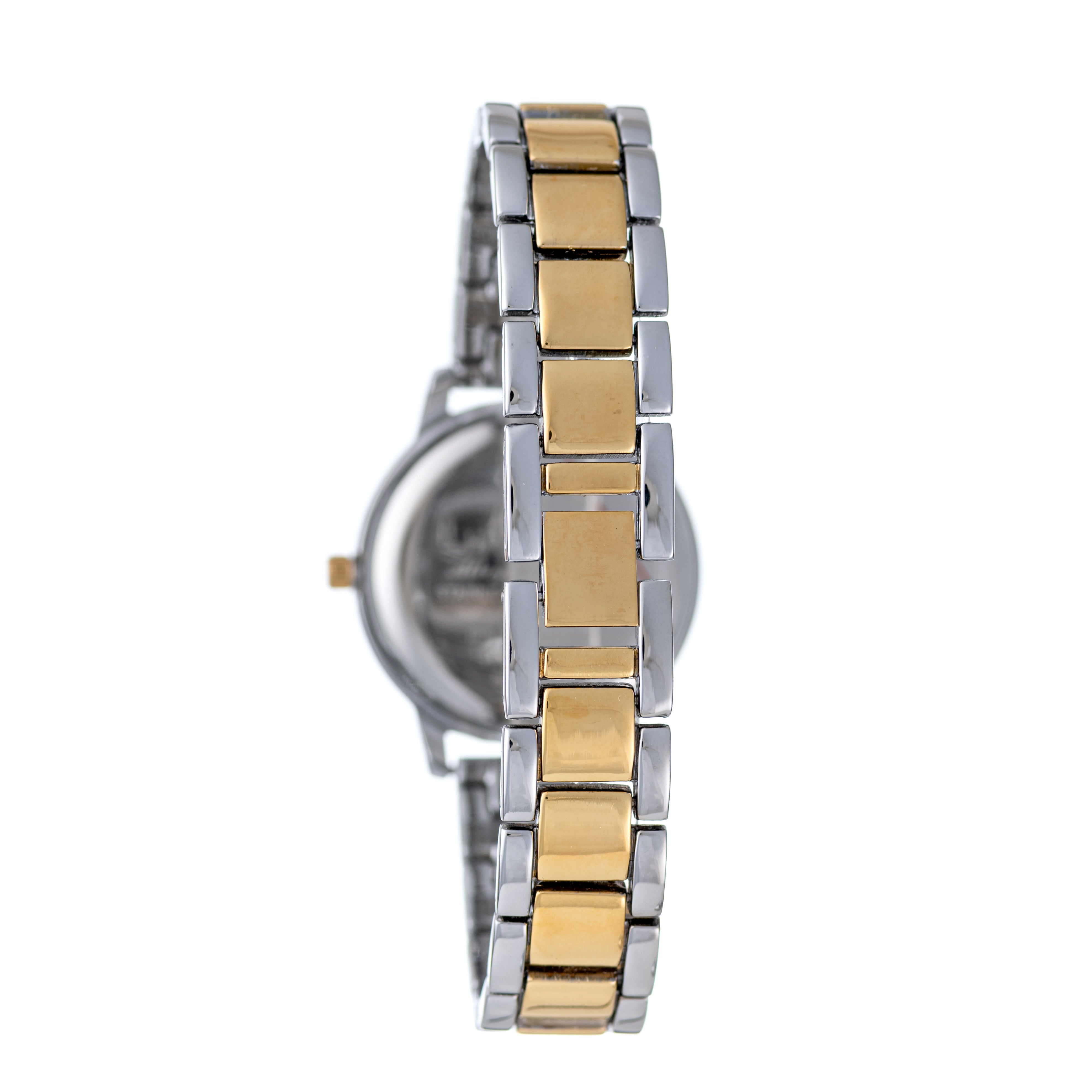 Hallmark Ladies Two-Tone White Dial Watch