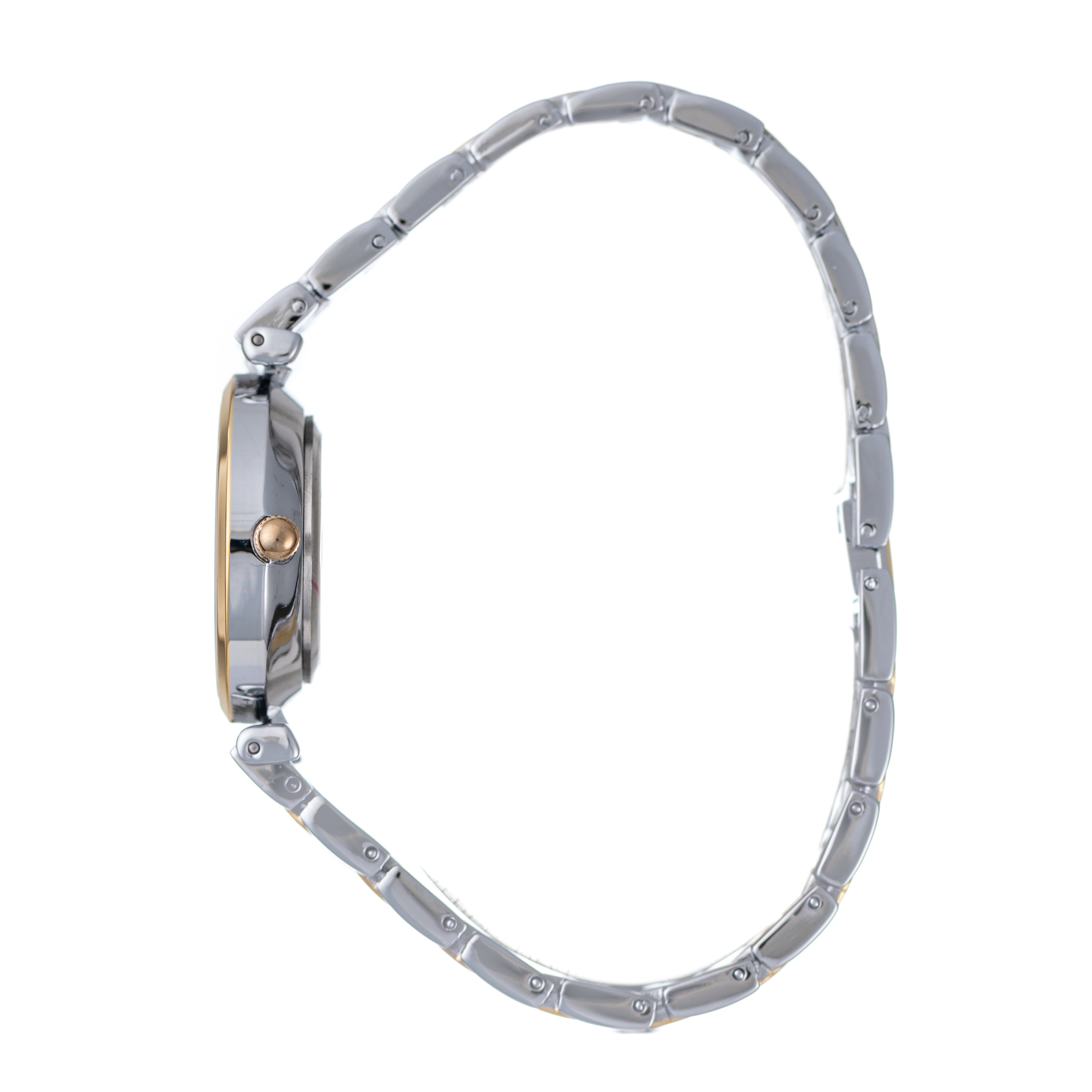 Hallmark Ladies’ Two-Tone Watch with Silver Dial