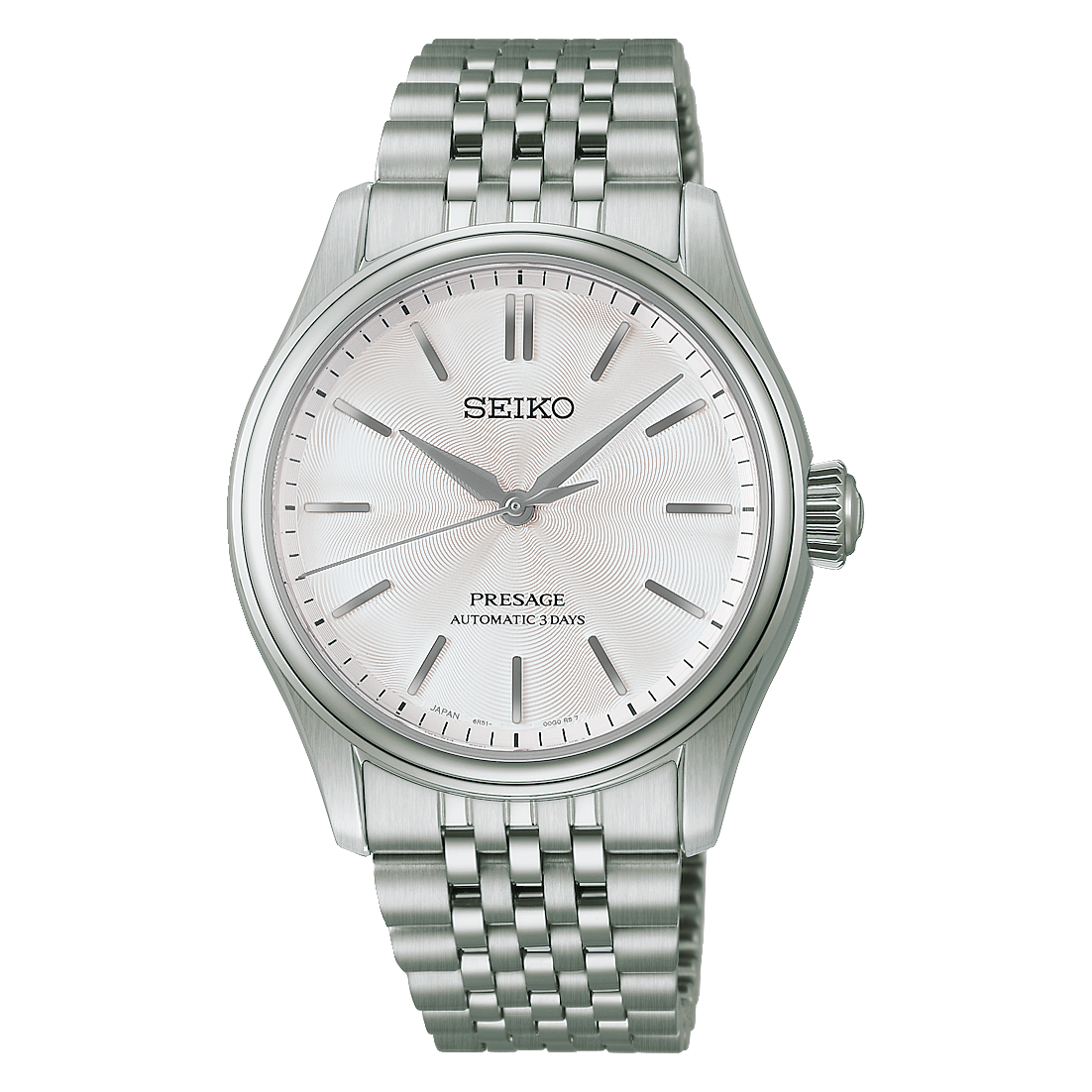 Seiko Presage Classic HCC001J1 white dial, stainless steel case and bracelet