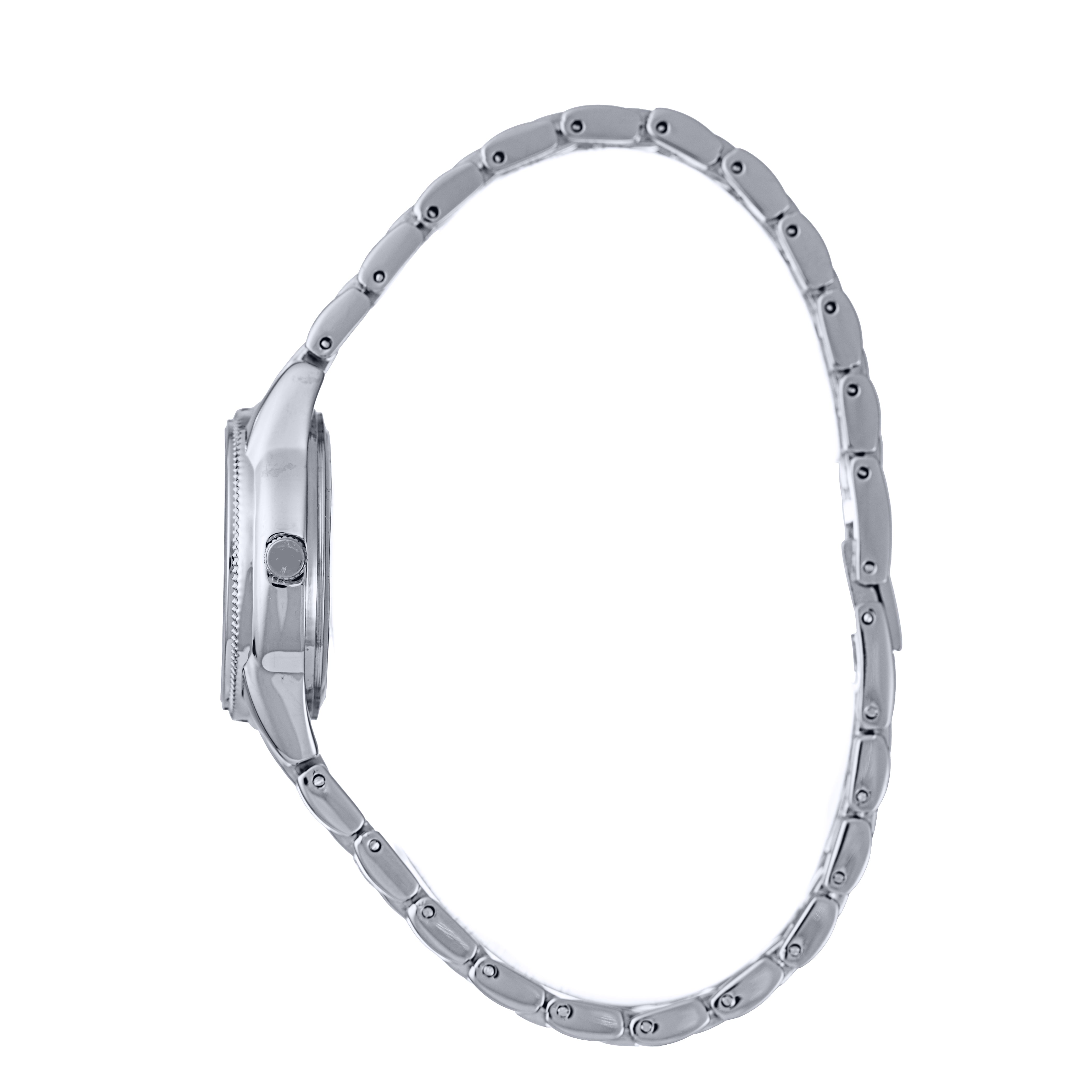 Hallmark Ladies Silver-Tone Bracelet Watch
