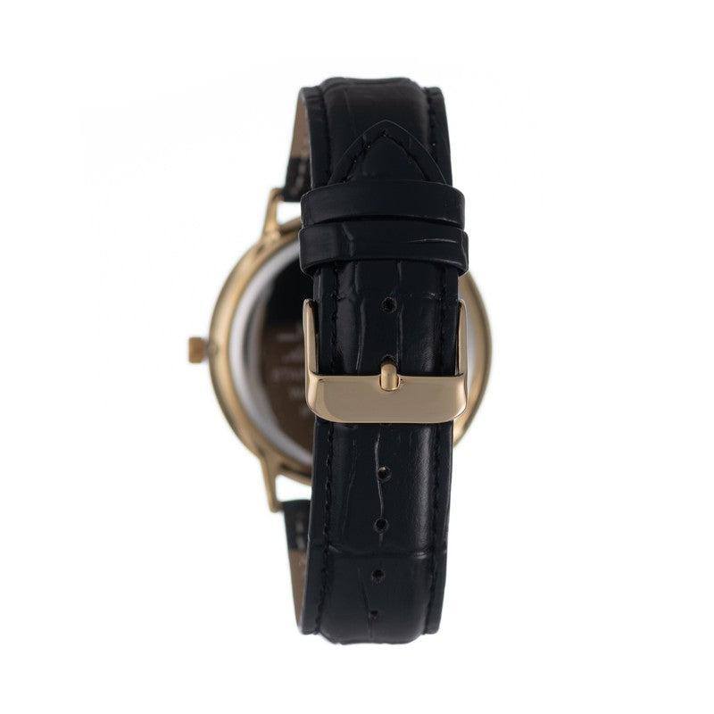 Hallmark Gents Black Leather Strap