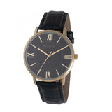 Hallmark Gents Black Leather Strap