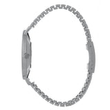 Hallmark Gents Silver Bracelet White Dial Watch