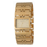 Hallmark Ladies Gold Bangle Champagne Dial Watch