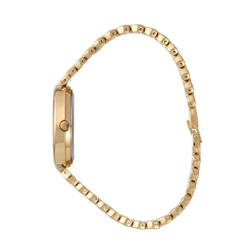 Hallmark Ladies Gold-Tone Bracelet Watch