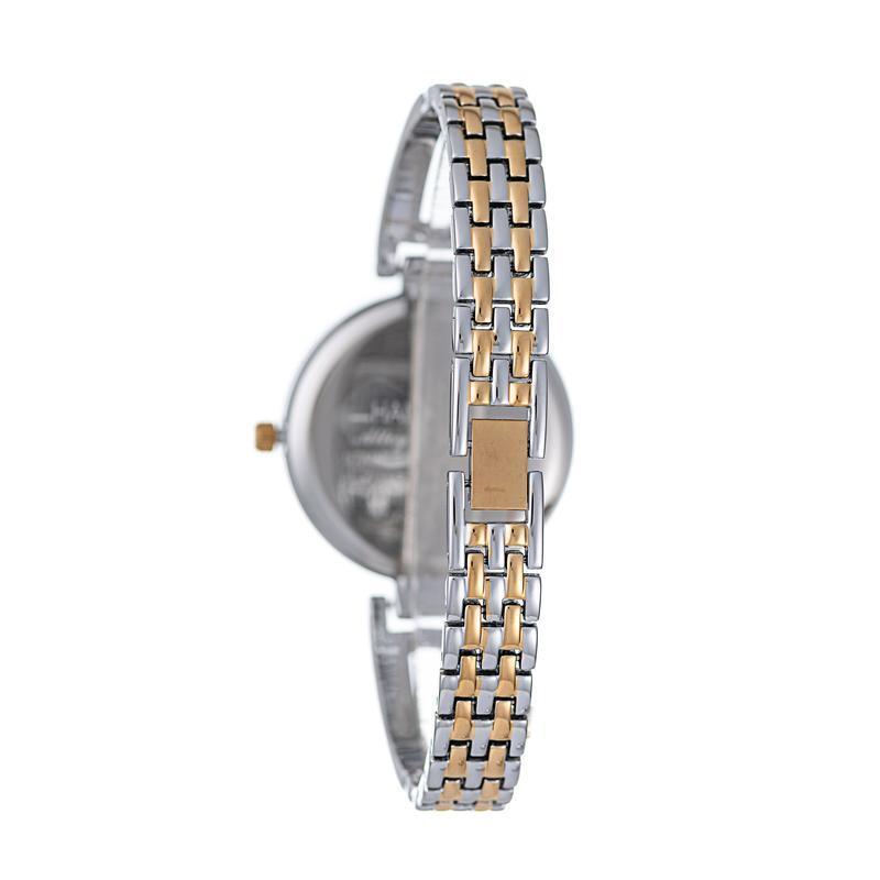 Hallmark Ladies Two-Tone Bangle Bracelet Watch