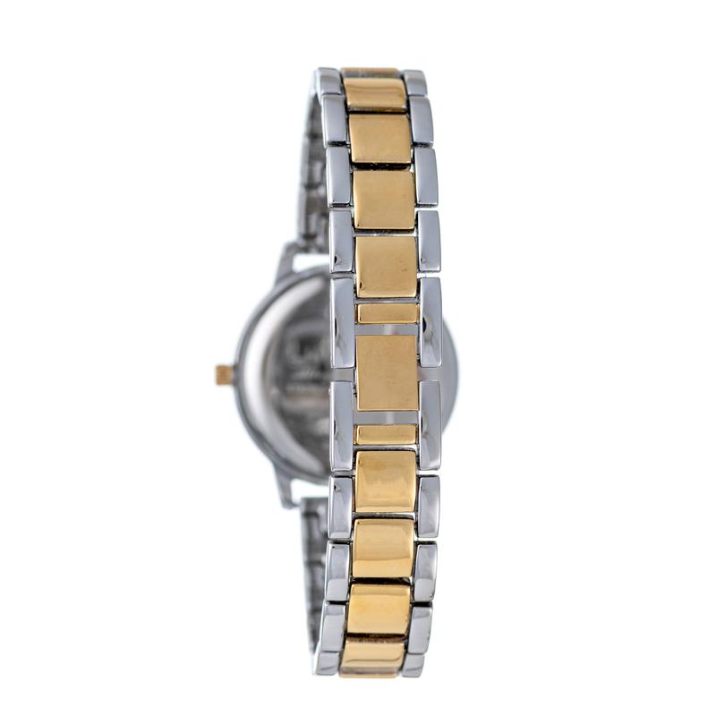 Hallmark Ladies Two-Tone White Dial Watch