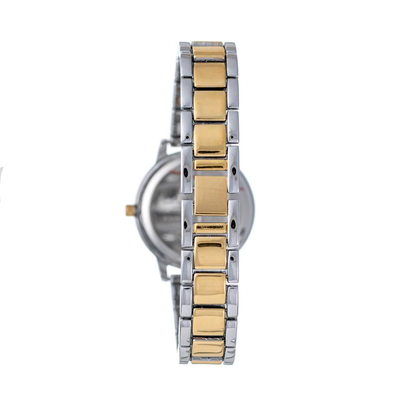 Hallmark Ladies Two-Tone White Dial Watch