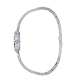 Hallmark Ladies White Dial Metal Strap