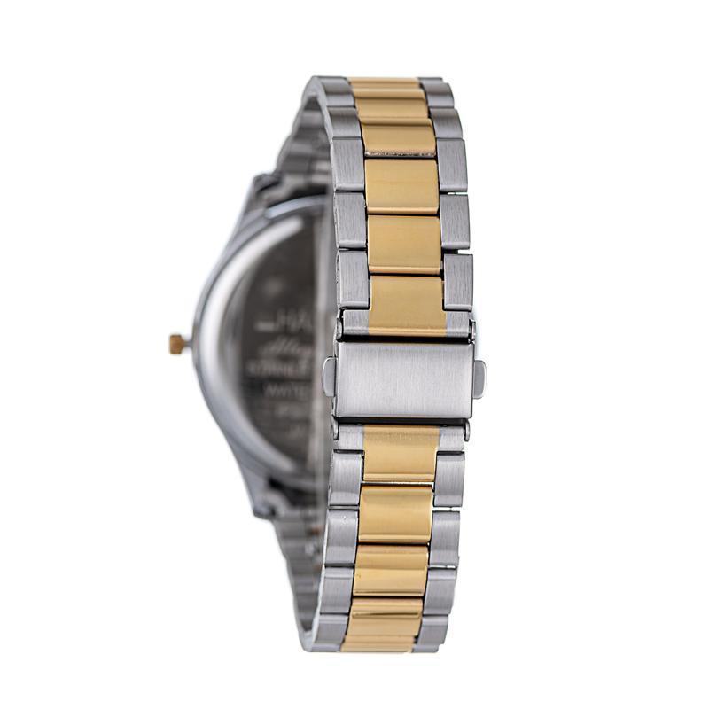 Hallmark Men’s Two-Tone Watch with White Dial