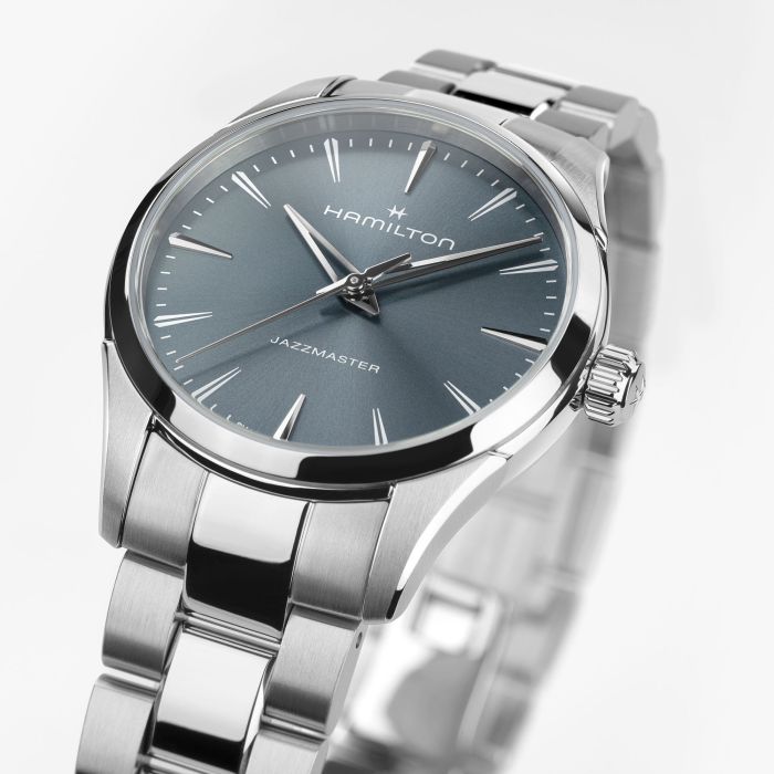 Hamilton Jazzmaster Quartz Blue Dial H32301141
