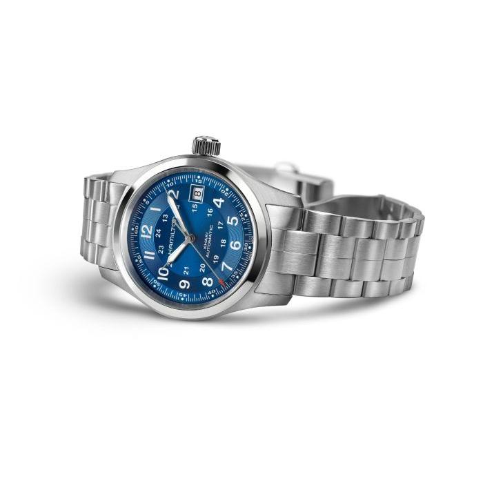 Hamilton Khaki Field Auto Stainless-Steel Military Watch H70455140