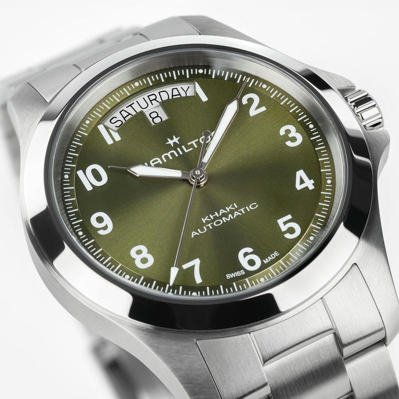 Hamilton Khaki Field King Day-Date Automatic Green Dial H64475160