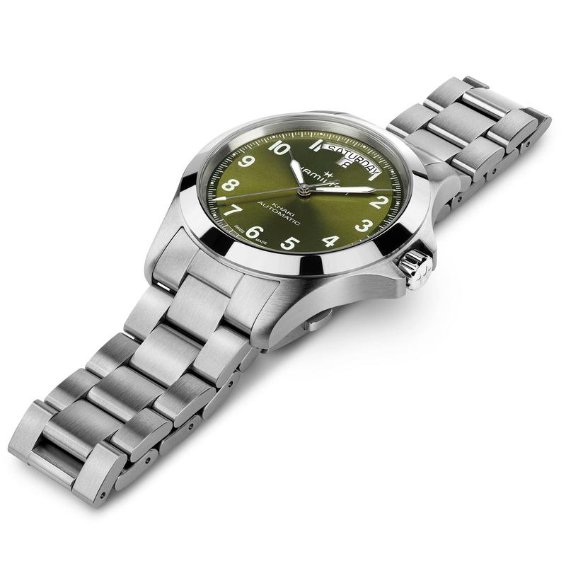 Hamilton Khaki Field King Day-Date Automatic Green Dial H64475160