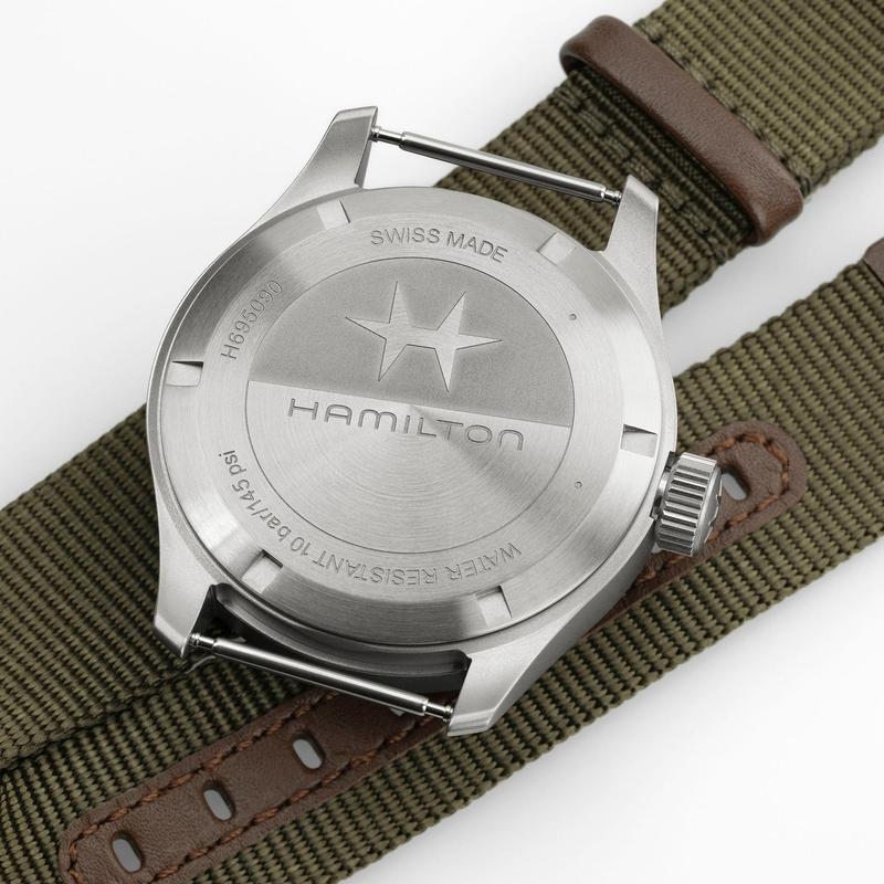 Hamilton Khaki Field Power Reserve Mechanical Green Dial H69509960
