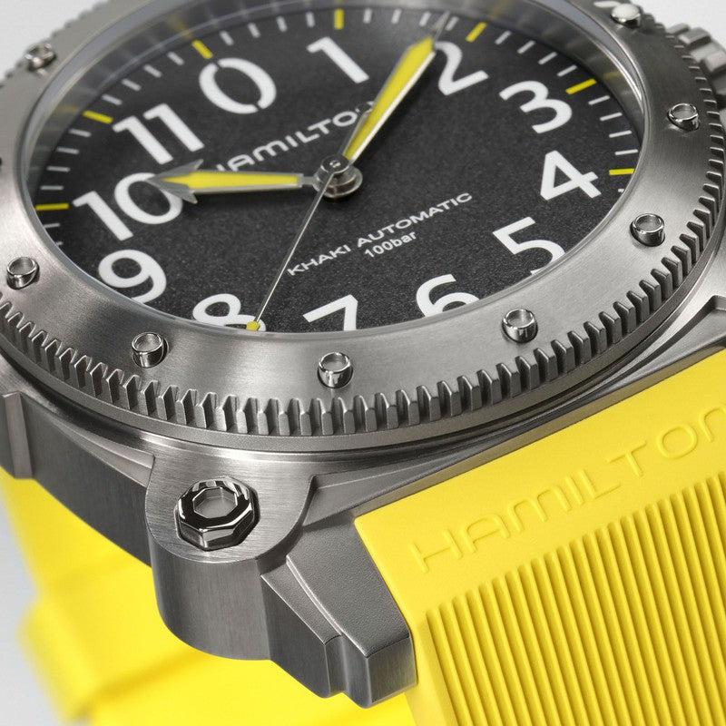 Hamilton Khaki Navy Belowzero Titanium Auto H78535380