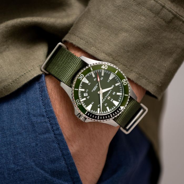 Hamilton Khaki Navy Scuba Auto Automatic H82375961