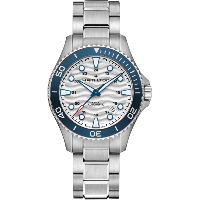 Hamilton Khaki Navy Scuba Auto Automatic White Dial H82425110