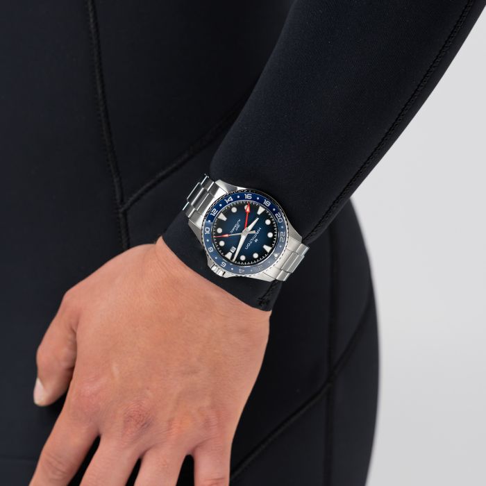 Hamilton Khaki Navy Scuba Auto GMT Automatic Blue Dial H82535140