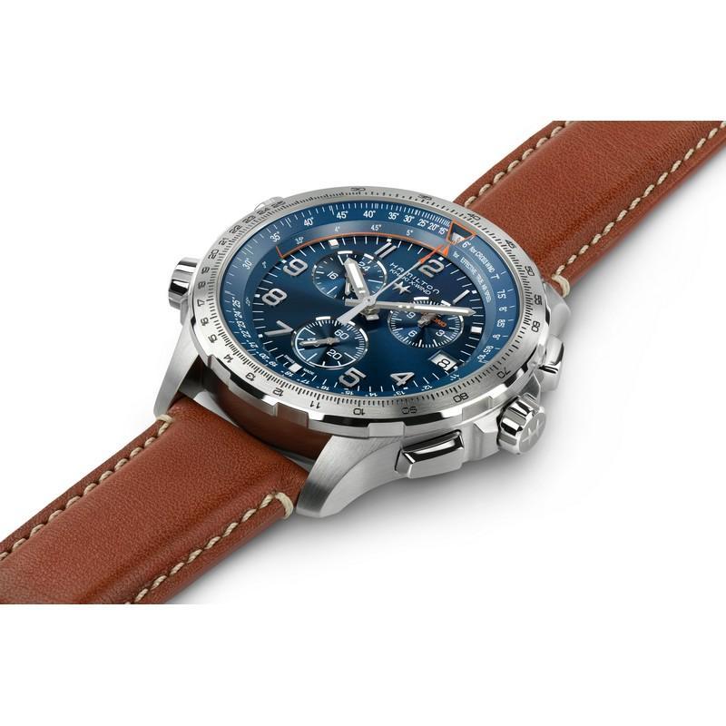 Hamilton Khaki X-Wind GMT Chrono Quartz H77922541