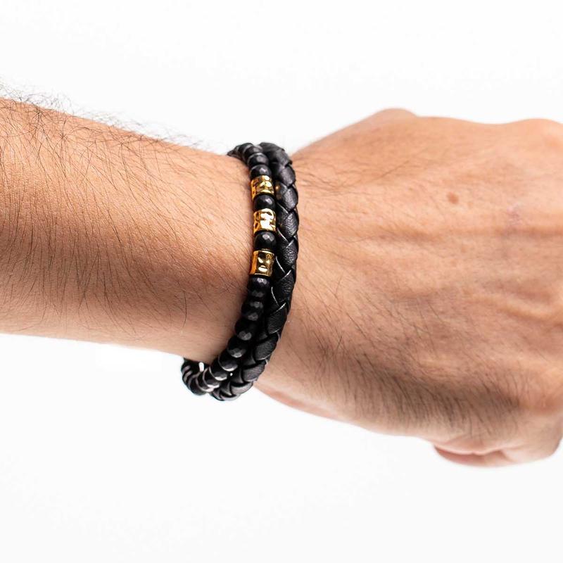 Handmade Leather Men's Bracelet
