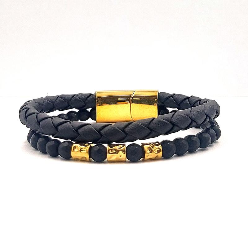 Handmade Leather Men's Bracelet