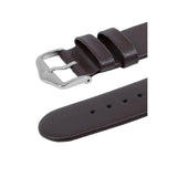 Hirsch SCANDIC Calf Leather Watch Strap in BROWN