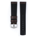 Hirsch TIGER Calf Watch Strap in BROWN