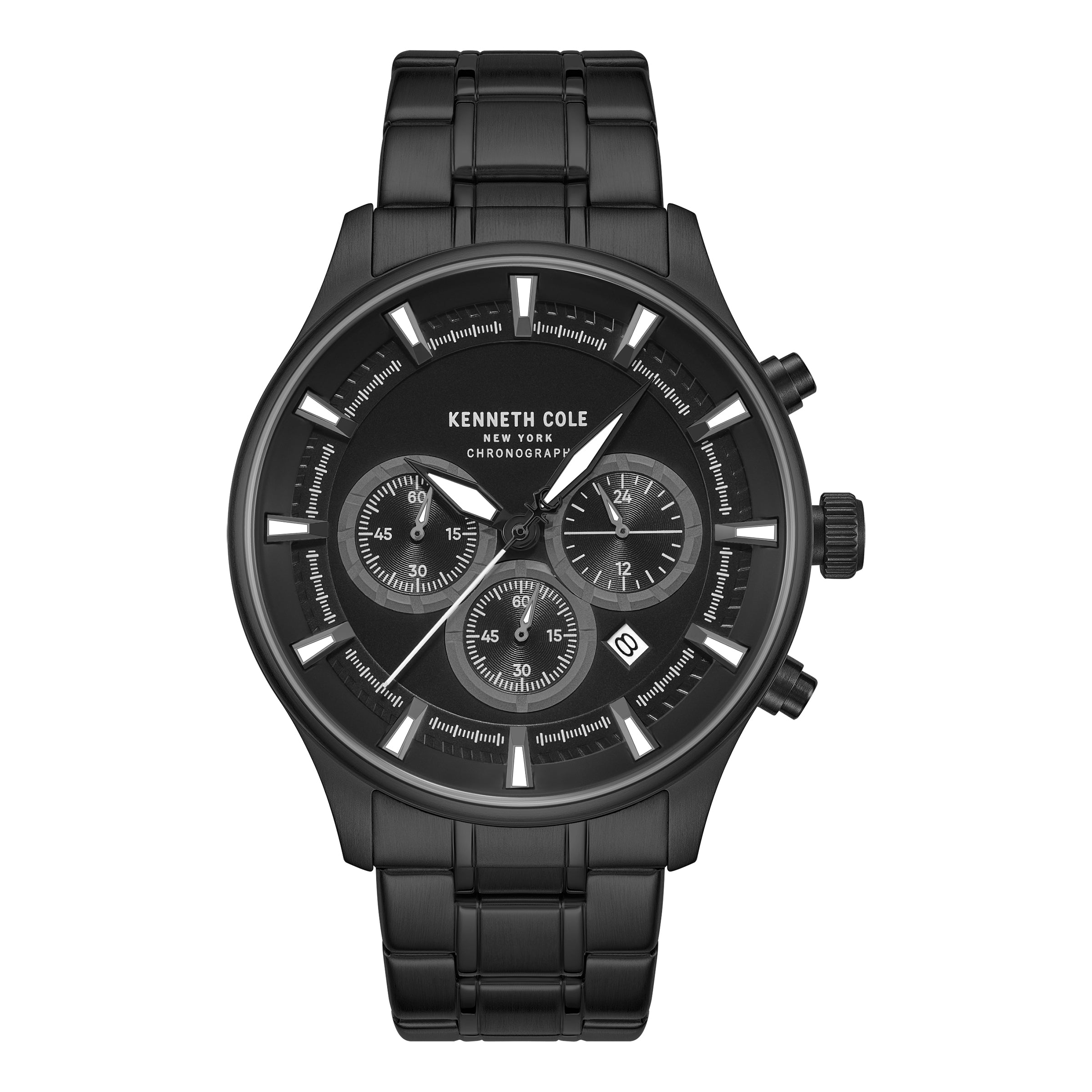 Kenneth Cole Automatic Black Skeleton Watch KCWGI0058402