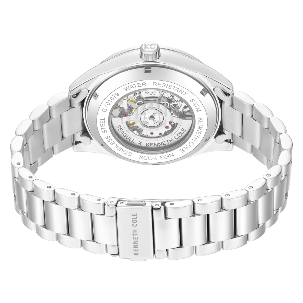 Kenneth Cole Automatic Men's Blue Dial 44mm Watch KCWGY0107905