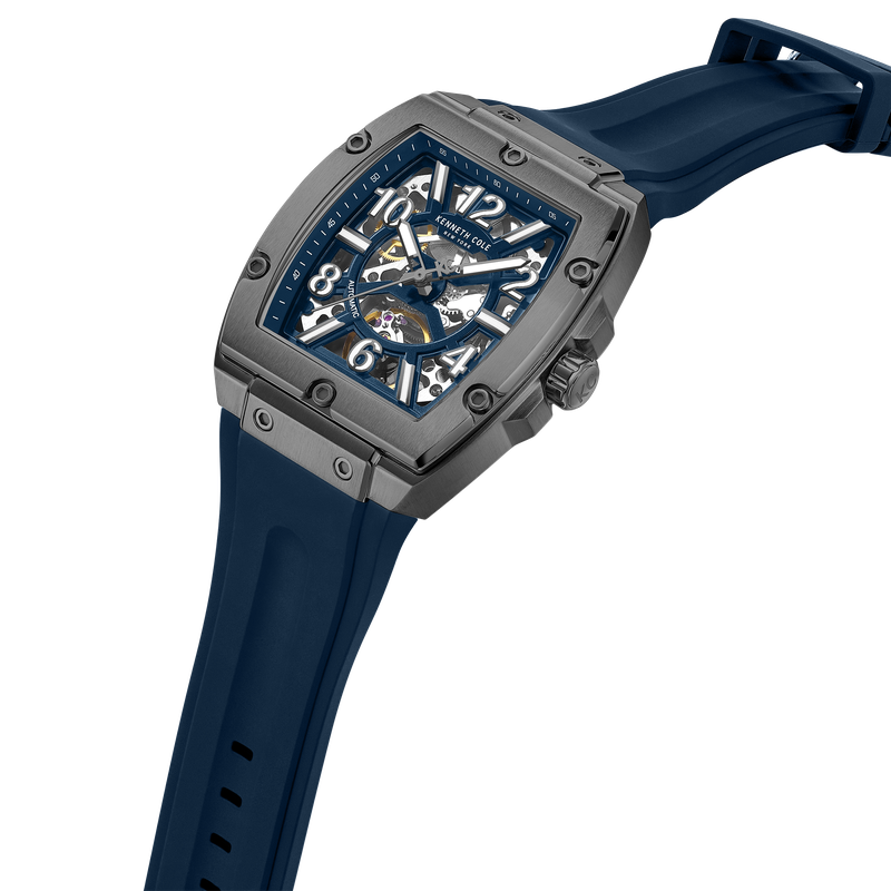 Kenneth Cole New York Automatic Men's Blue Dial 41.5 x 53.5mm Watch KCWGZ0099602