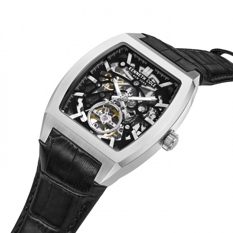 Kenneth Cole Automatic Watch Black Dial KCWGX0077403