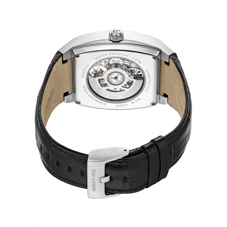 Kenneth Cole Automatic Watch Black Dial KCWGX0077403
