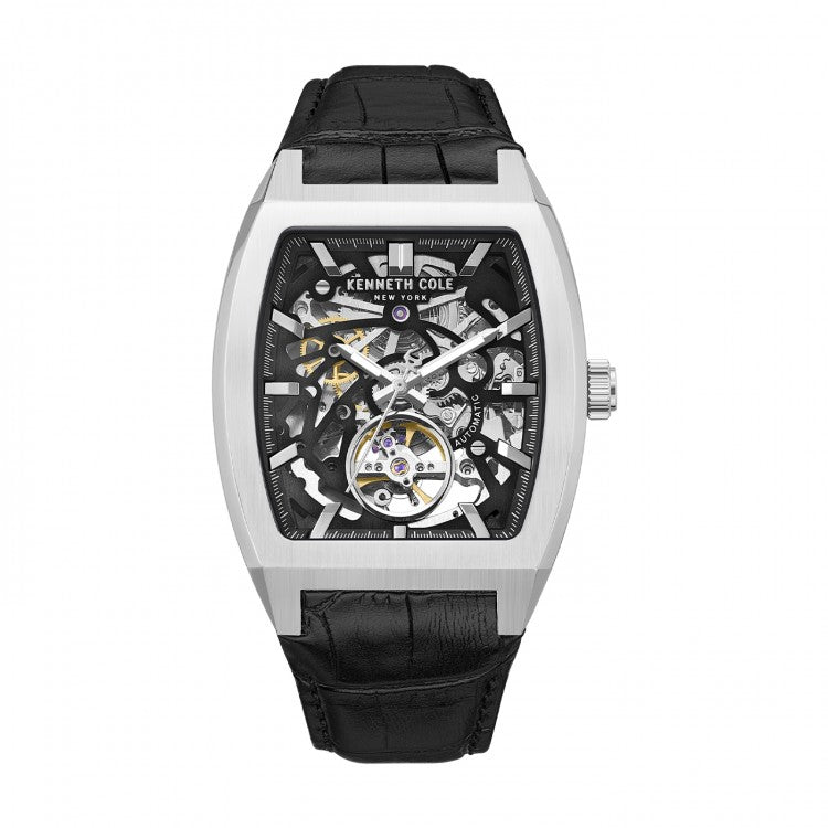 Kenneth Cole Automatic Watch Black Dial KCWGX0077403