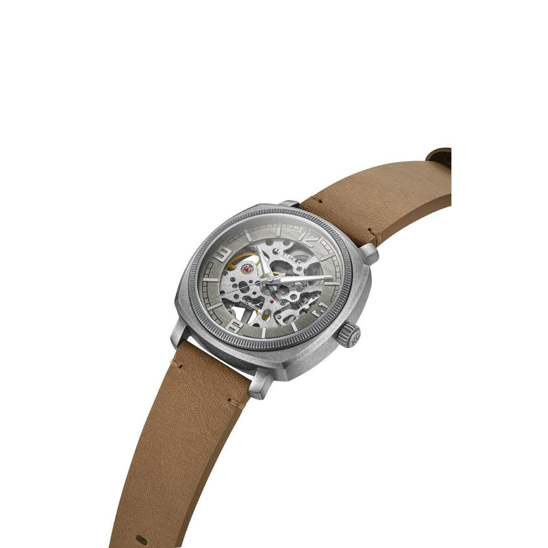Kenneth Cole Gents Leather Mechanical Watch KCWGE0020701