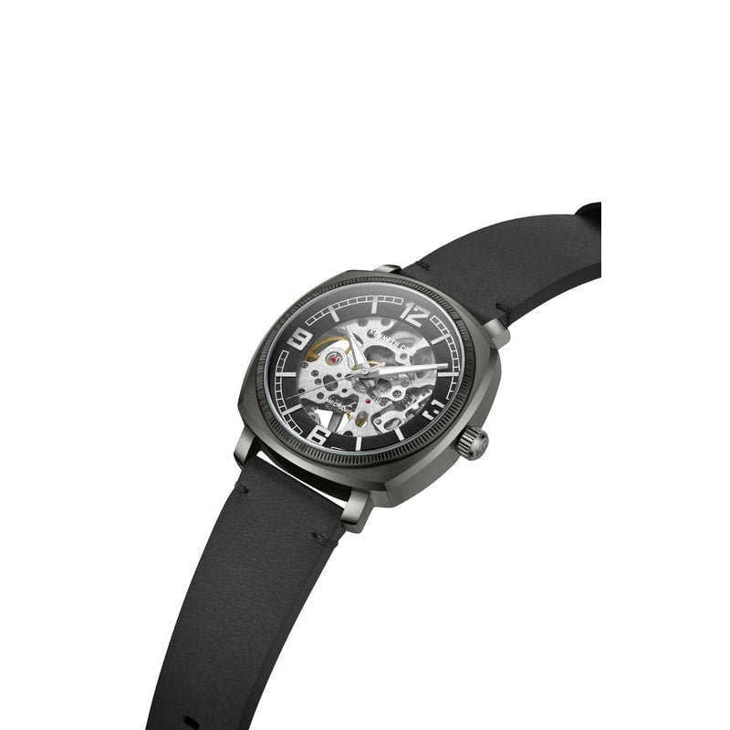 Kenneth Cole Gents Leather Mechanical Watch KCWGE0020703