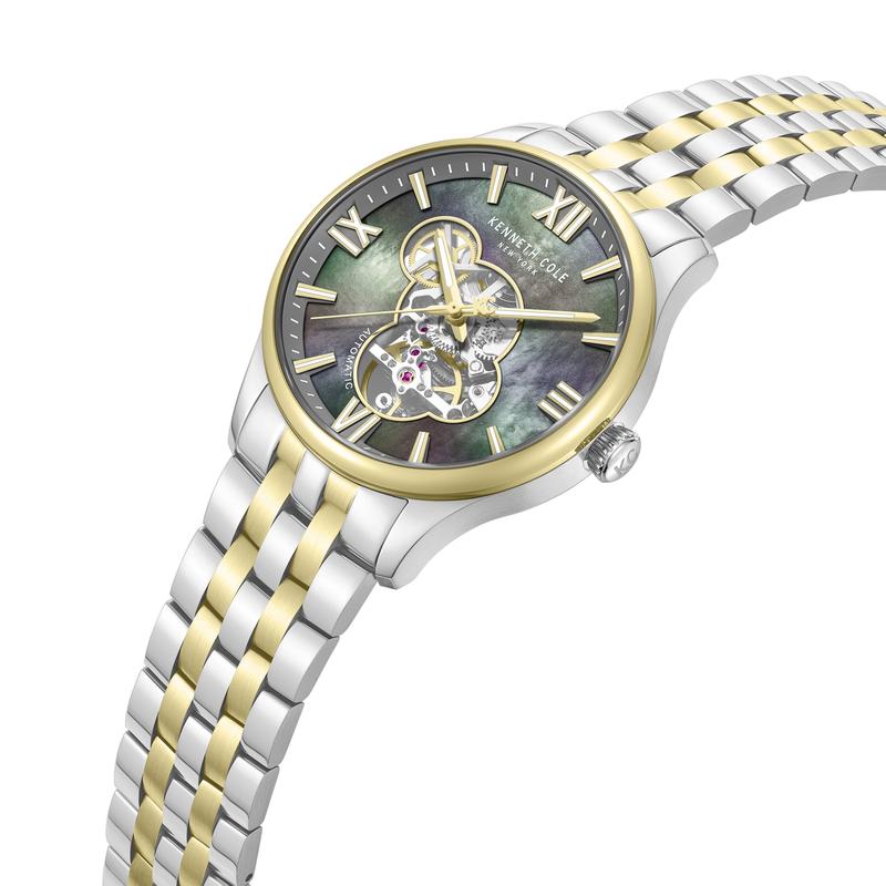 Kenneth Cole Gents Stainless Steel Carneige Automatic Watch KCWGY0089104