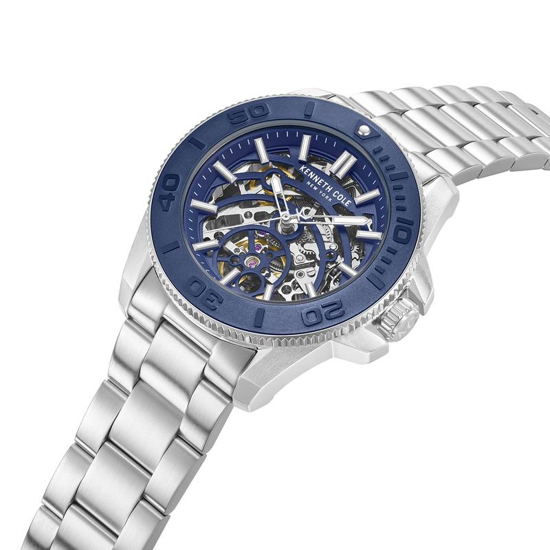 Kenneth Cole Gents Stainless Steel Highline Automatic Watch KCWGY0076501