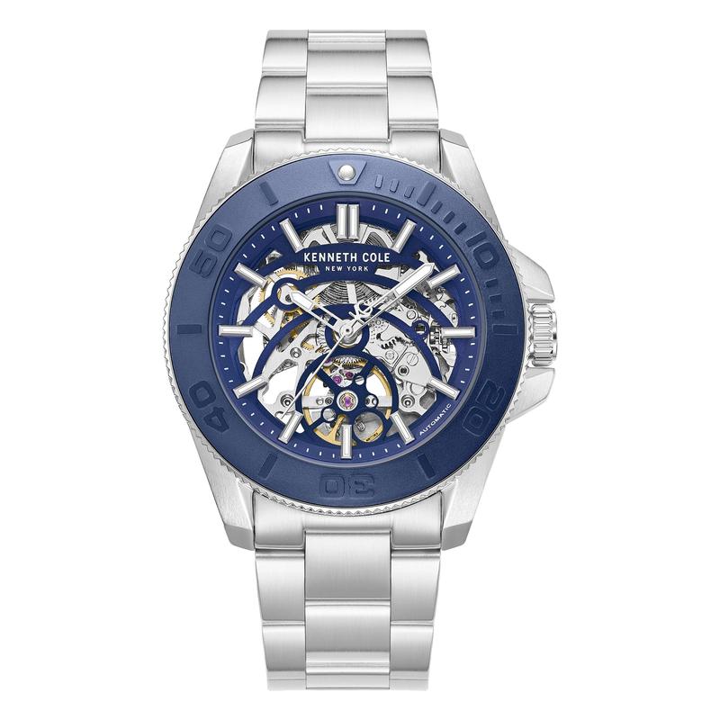 Kenneth Cole Gents Stainless Steel Highline Automatic Watch KCWGY0076501