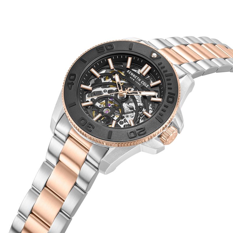 Kenneth Cole Gents Stainless Steel Highline Automatic Watch KCWGY0076503