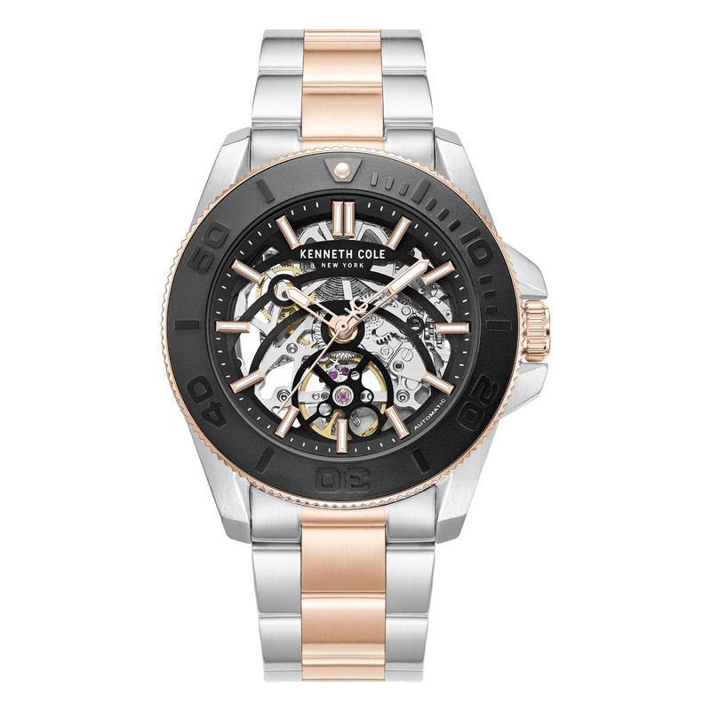 Kenneth Cole Gents Stainless Steel Highline Automatic Watch KCWGY0076503