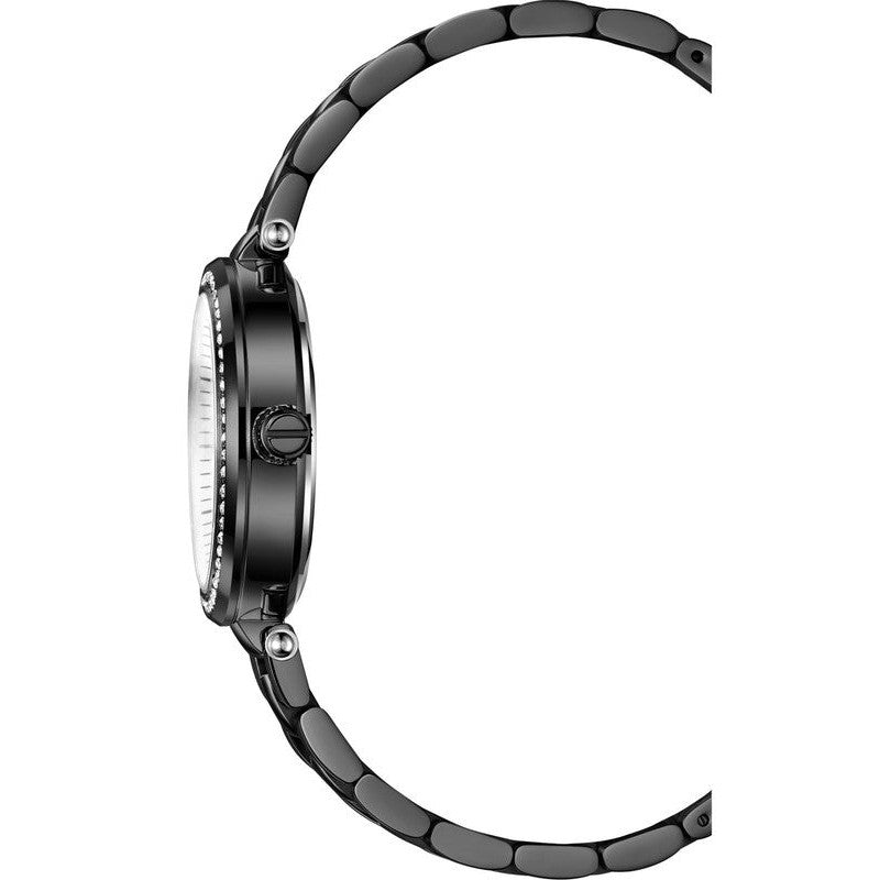 Kenneth Cole Ladies Black Stainless Steel Watch KC51065018