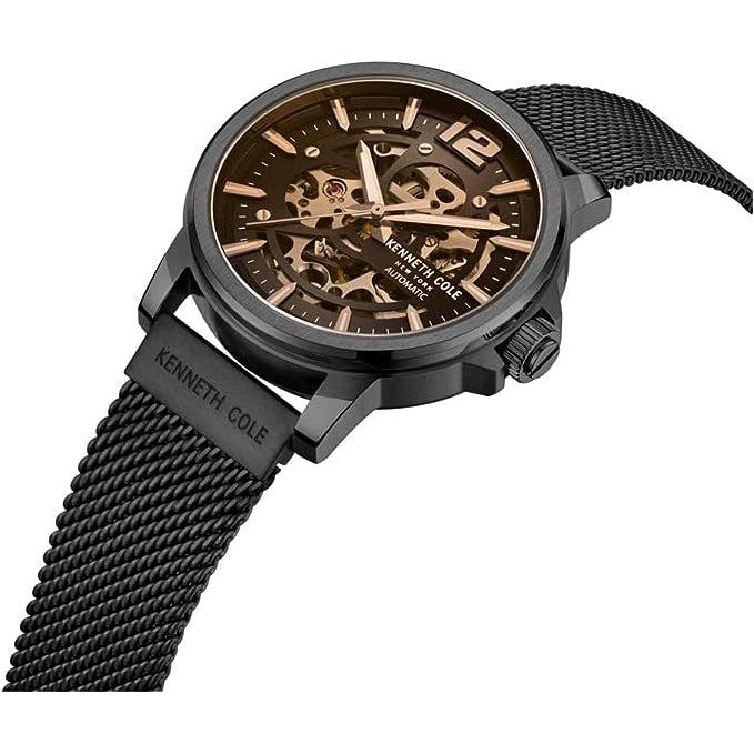 Kenneth Cole Mens Fashion Stainless Steel Mesh Automatic Watch KCWGL2220503