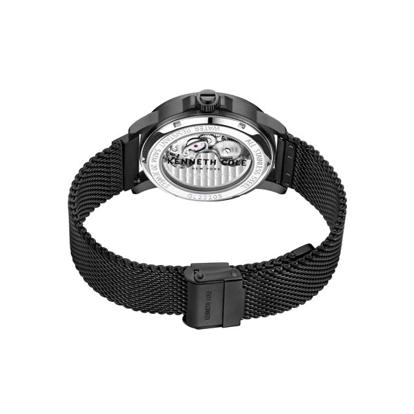 Kenneth Cole Mens Fashion Stainless Steel Mesh Automatic Watch KCWGL2220503