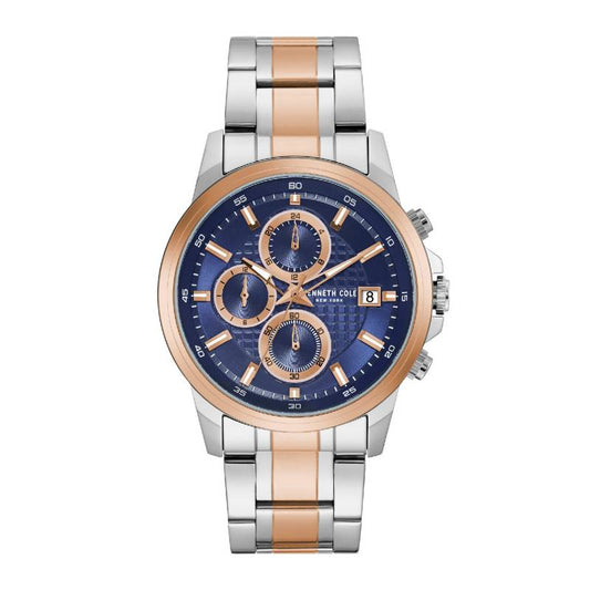 Kenneth Cole Men's Two-Tone Chronograph Watch KC50733001