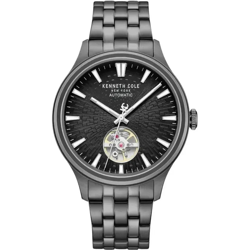 Kenneth Cole Newport Men's Automatic Open Heart Watch