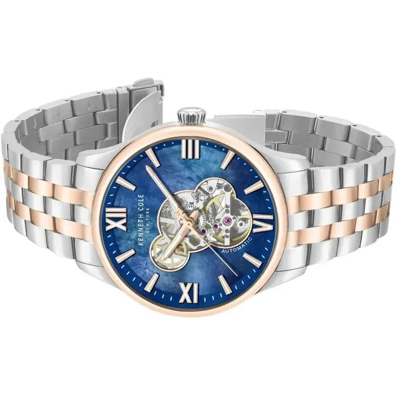 Kenneth Cole Varick Automatic Watch Blue Dial KCWGY0089103
