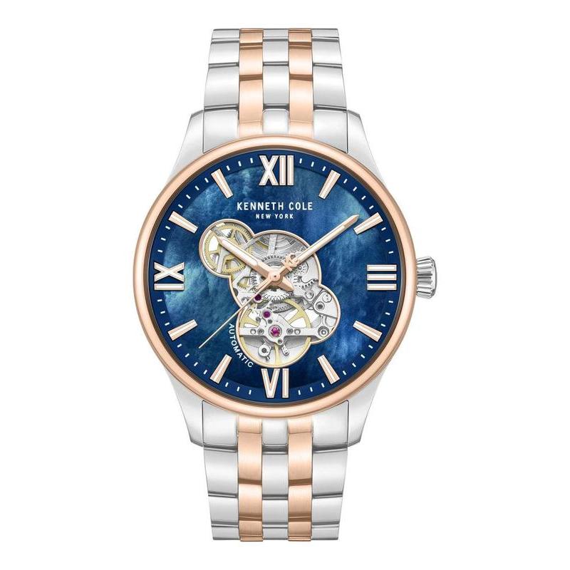 Kenneth Cole Varick Automatic Watch Blue Dial KCWGY0089103