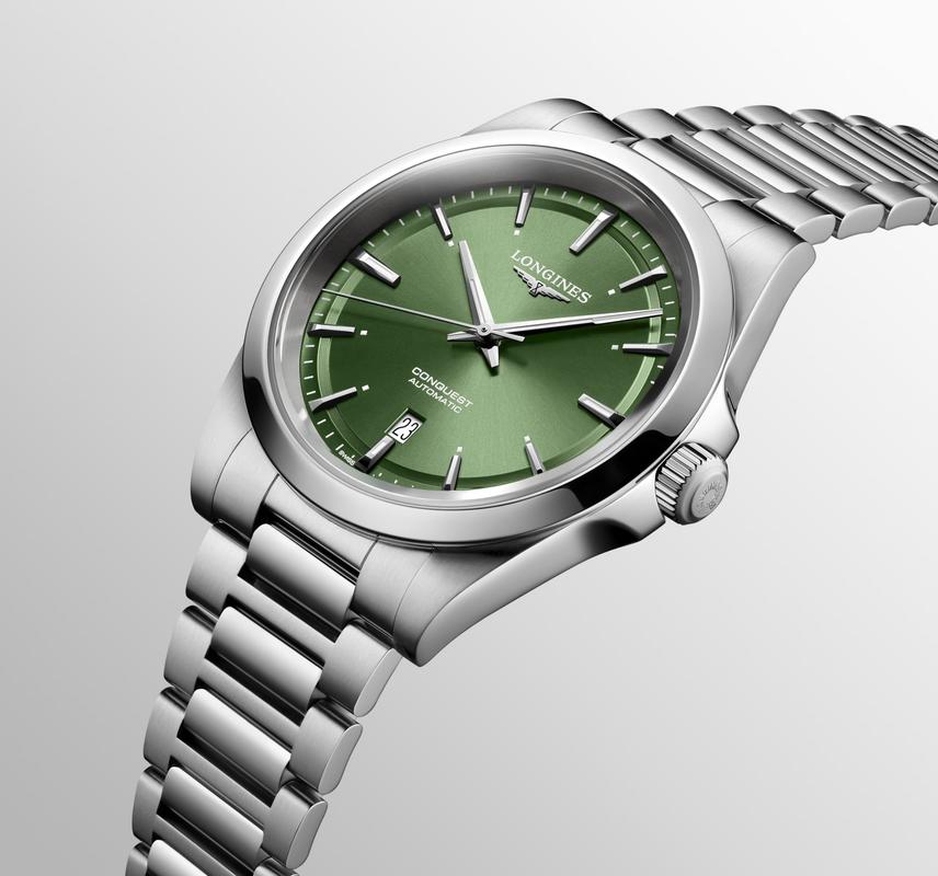 Longines Conquest L3.830.4.02.6 Automatic Watch Green Dial